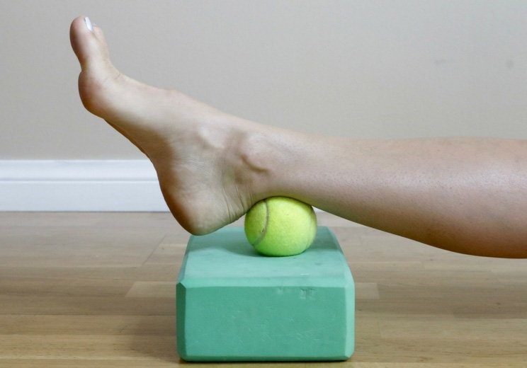 درمان درد مچ پا با ورزش