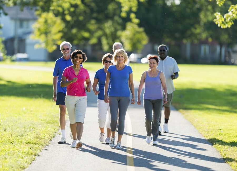 ورزش پیاده روی برای آرتروز 