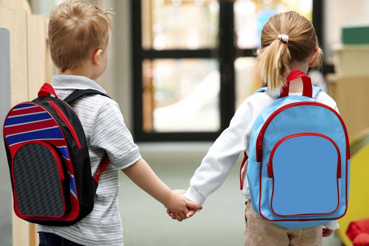 سایز مناسب کوله پشتی در کودکان