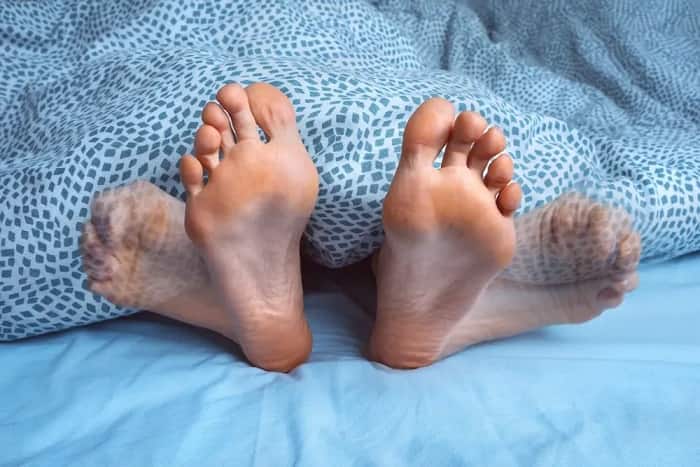احساس بی قراری در پاها